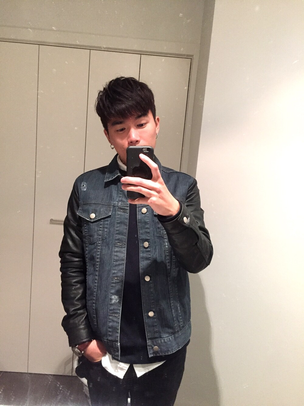 「hkboy」｜「UNIQLOのアイテム（スーツスカート、ホワイト系）」を使った、Dayyyyyさん（メンズ・175cm）の夏コーディネートの1枚目の写真