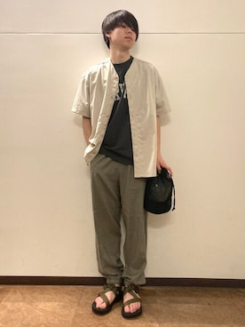 りょーさん（メンズ・169cm）の夏コーディネート