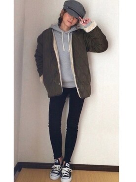 yunさん(レディース・153cm)の冬コーディネート