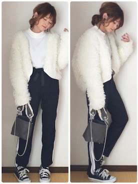 yunさん（レディース・153cm）の冬コーディネート