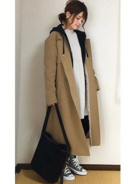 yunさん(レディース・153cm)の冬コーディネート