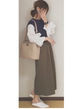 yunさん（レディース・153cm）の春コーディネート