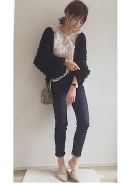 「OKDGG（-）のアイテム」を使った、yunさん（レディース・153cm）の春コーディネート