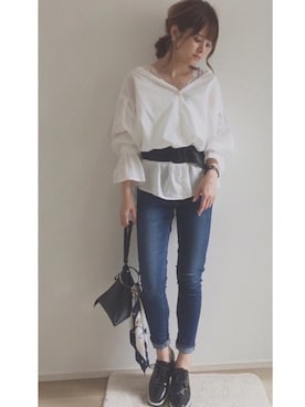 yunさん（レディース・153cm）の春コーディネート