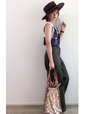 yunさん（レディース・153cm）の春コーディネート