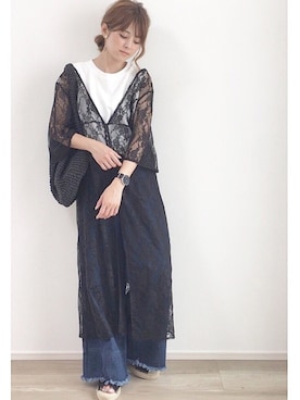 yunさん（レディース・153cm）の夏コーディネート