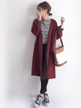 yunさん（レディース・153cm）の秋コーディネート