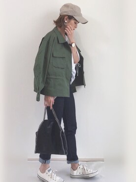 yunさん(レディース・153cm)の春コーディネート