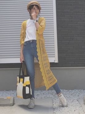 yunさん（レディース・153cm）の春コーディネート