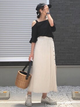 yunさん(レディース・153cm)の春コーディネート