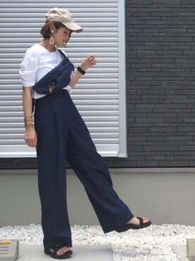 yunさん（レディース・153cm）の夏コーディネート