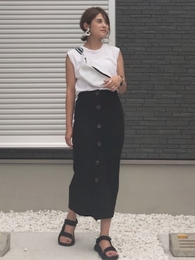 yunさん（レディース・153cm）の夏コーディネート