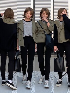 yunさん（レディース・153cm）の秋コーディネート