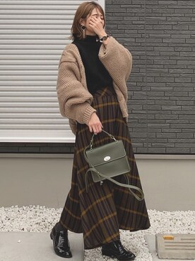 yunさん（レディース・153cm）の冬コーディネート