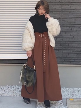 「ilovemrmittens」｜yunさん（レディース・153cm）の秋コーディネート