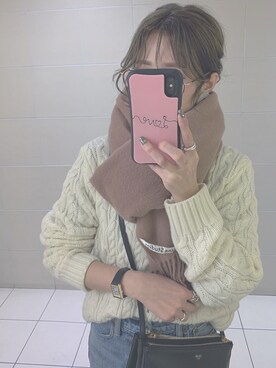 yunさん（レディース・153cm）の冬コーディネート