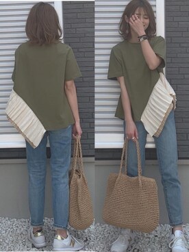 yunさん（レディース・153cm）の春コーディネート