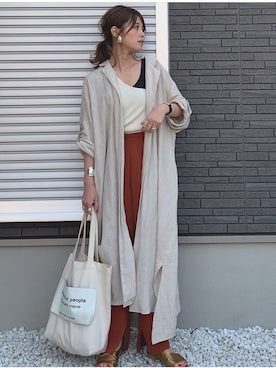 yunさん（レディース・153cm）の春コーディネート