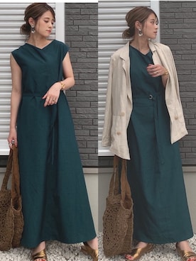 yunさん（レディース・153cm）の春コーディネート