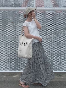 「SAGLiFE（サグライフ）のアイテム」を使った、yunさん（レディース・153cm）の夏コーディネート