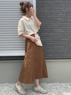 yunさん（レディース・153cm）の夏コーディネート