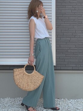 yunさん(レディース・153cm)の夏コーディネート