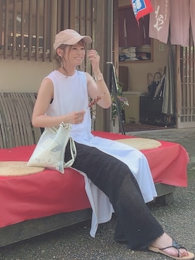 yunさん(レディース・153cm)の夏コーディネート