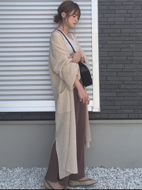 Yun Dholicのカーディガンを使ったコーディネート Wear