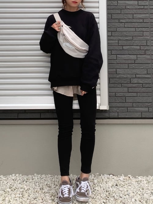 Yunさんのボディバッグ ウエストポーチを使ったコーディネート Zozotown