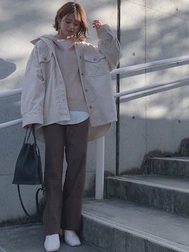 yunさん（レディース・153cm）の冬コーディネート