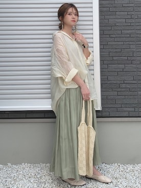 yunさん（レディース・153cm）の春コーディネート