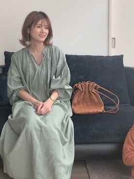 「reca（レカ）のアイテム（レッグウェア）」を使った、yunさん（レディース・153cm）の春コーディネート