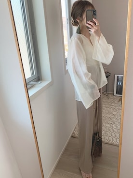 yunさん（レディース・153cm）の夏コーディネート