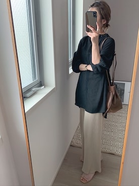 「GRL」｜「アイテム（アンダーウェア）」を使った、yunさん（レディース・153cm）の夏コーディネート