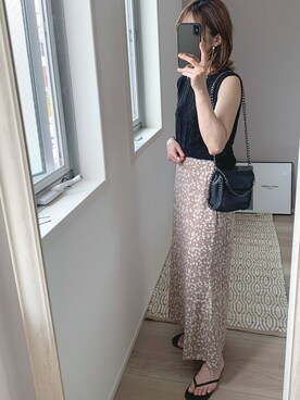 「GRL」｜「アイテム（アンダーウェア）」を使った、yunさん（レディース・153cm）の夏コーディネート