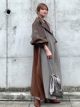 yunさん（レディース・153cm）の秋コーディネート