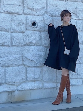 「ACYM（アシーム）のアイテム」を使った、yunさん（レディース・153cm）の秋コーディネート