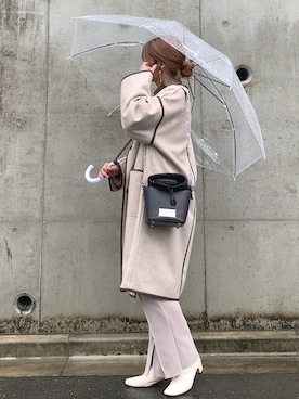 「RETRO GIRL（レトロガール）のアイテム（その他アウター）」を使った、yunさん（レディース・153cm）の秋コーディネート