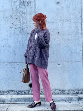 yunさん（レディース・153cm）の冬コーディネート