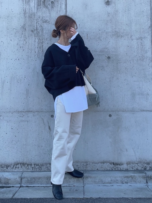 Yun ユニクロのカーディガンを使ったコーディネート Wear