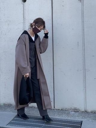 【美品】6(ROKU) RIB×SILK SAILOR COLLAR 6（ロク）の「＜6(ROKU)＞RIB×SILK SAILOR COLLAR PULLOVER