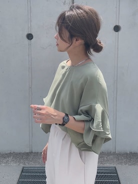 yunさん（レディース・153cm）の春コーディネート