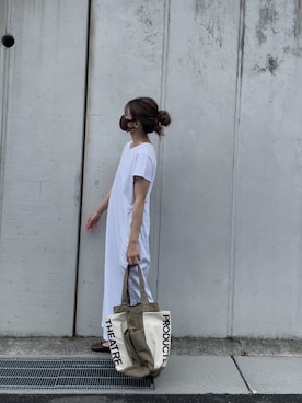 「PUAL CE CIN（ピュアルセシン）のアイテム」を使った、yunさん（レディース・153cm）の春コーディネート