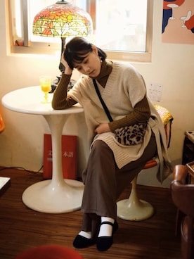 こうさん(レディース・162cm)の冬コーディネート