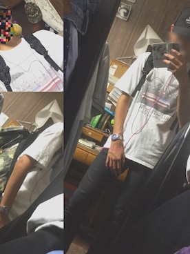 「JACKROSE（ジャックローズ）のアイテム（キャップ）」を使った、ｻｻｷ．さん（メンズ・183cm）の秋コーディネート