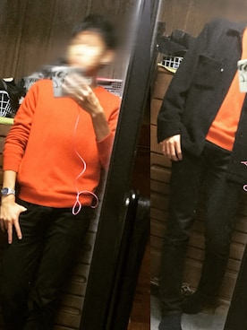 「カシミヤ」｜「アイテム（腕時計）」を使った、ｻｻｷ．さん（メンズ・182cm）の冬コーディネート