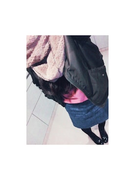 「GRL（グレイル）のアイテム（ピアス（両耳用））」を使った、mitonさん（レディース・150cm）の冬コーディネート