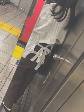 クルミさん（レディース・162cm）の冬コーディネート