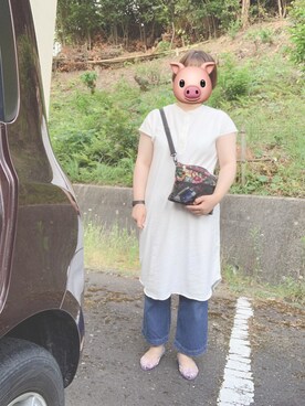 カワさん（レディース・164cm）の夏コーディネート