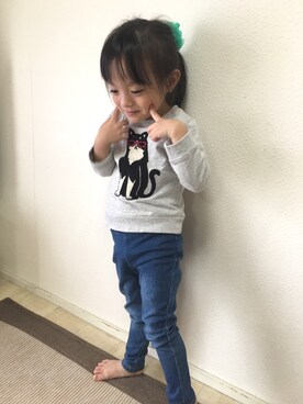 mutatabiさん（キッズ・100cm）の秋コーディネート